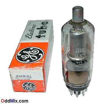 3DB3/3CY3 Half-Wave High Voltage 38 KV Diode Rectifier GE Electronic Vacuum Tube 2 [11 KB]