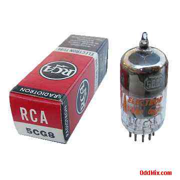 5CG8 Medium-Mu Triode Sharp-Cutoff Pentode RCA Radiotron Electronic Vacuum Tube [8 KB]