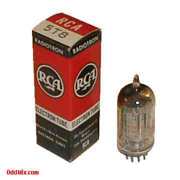 5T8 Triple Diode High-Mu Triode Miniature RCA Radiotron Electron Vacuum Tube [8 KB]