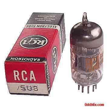 5U8 Medium-Mu Triode Sharp-Cutoff Pentode RCA Electronic Vacuum Tube [13 KB]