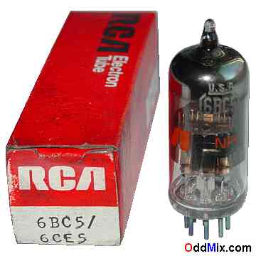 6BC5/6CE5 Sharp-Cutoff Pentode Amplifier RCA Electron Vacuum Tube [12 KB]