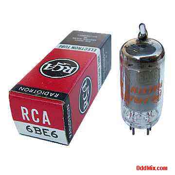 66BE6 Pentagrid Converter Amplifier RCA Radiotron Electron Vacuum Tube [11 KB]
