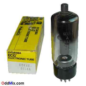 6BK4C/6EC4A GE Beam Triode High Voltage 36 KV X-Ray Emitter Vacuum Tube [9 KB]
