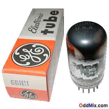6BN11 Sharp-Cutoff Twin Pentode Class-A Amplifier Oscillator GE Electronic Vacuum Tube [11 KB]