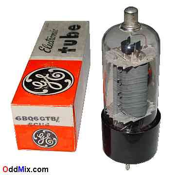 6BQ6GTB/6CU6 Beam Power GE Electronic Vacuum Tube [12 KB]