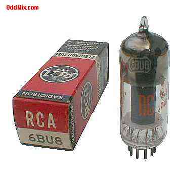 6BU8 Sharp Cutoff Twin Pentode Amplifier RCA Radiotron Electron Vacuum Tube [11 KB]