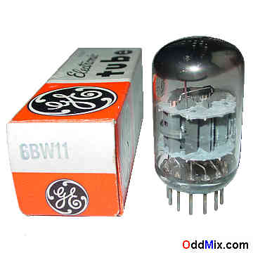 6BW11 Sharp-Cutoff Twin Pentode Class-A Amplifier Oscillator GE Electronic Vacuum Tube [11 KB]