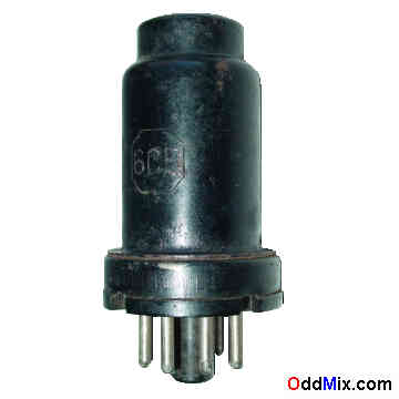 6C5 RCA Cunningham High-Mu Triode Metal RF Amplifier Electronic Vacuum Tube [7 KB]
