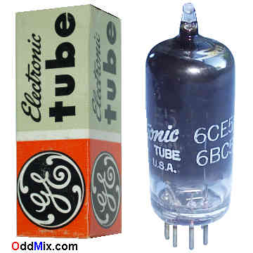 6BC5/6CE5 Sharp-Cutoff Pentode Amplifier GE Electron Vacuum Tube [10 KB]