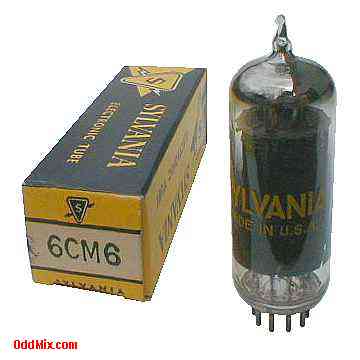 6CM6 Beam Tube Class A Power Amplifier Miniature Sylvania Electronic Vacuum Tube [11 KB]