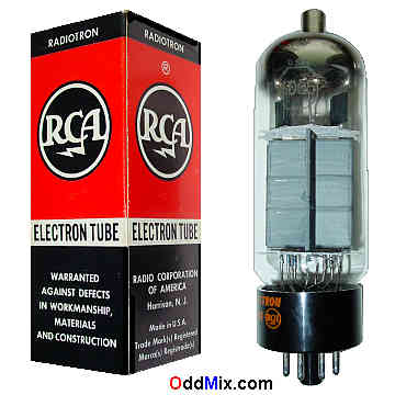 6DQ5 Beam Tube Power Hi-Fi Audio Amplifier RCA Radiotron Electronic Vacuum Tube [17 KB]