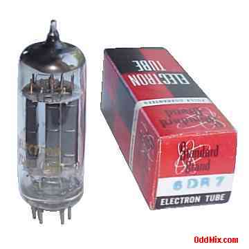 6DR7 Dual Triode Oscillator Amplifier Radio TV RCA Electronic Vacuum Tube [9 KB]