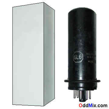 6L6 RCA Metal Beam Power Amplifier Vintage Electron Tube [7 KB]