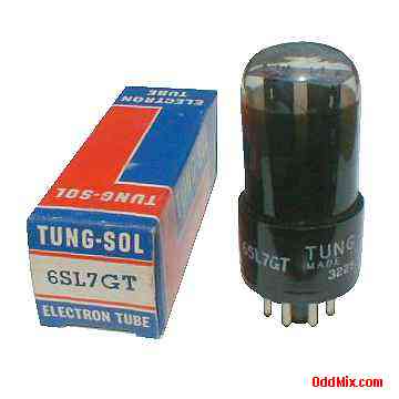 6SL7GT Tung-Sol High-Mu Twin Triode Vintage Electron Tube (10 KB)