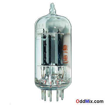 12AU7A RCA Medium-Mu Twin Triode Hi-Fi Audio Amplifier Electron Tube [9 KB]