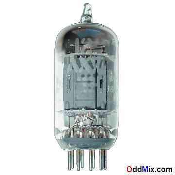 12AX7 GE High-Mu Twin Triode Audio Amplifier Electron Vacuum Tube [7 KB]