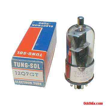 12Q7GT Tung-Sol Twin-Diode, High-Mu Triode Radio Tube [9 KB]