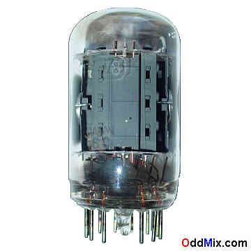 17JZ8 Medium-Mu Triode Beam-Power Tube Magnavox Electron Vacuum Tube [10 KB]