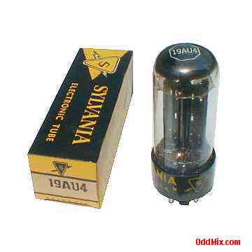 19AU4 Sylvania Half Wave Rectifier Electronic Tube [9 KB]