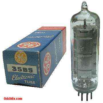 35B5 GE Beam Power Discontinued Electron Tube [13 KB]