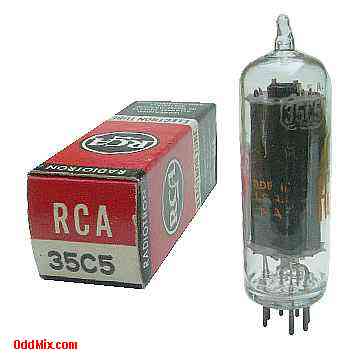 35C5 RCA Radiotron Beam Power Electron Tube [11 KB]
