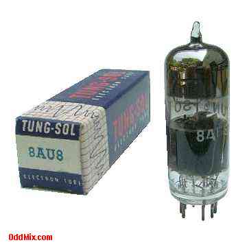 8AU8 Tung-Sol Medium-Mu Triode Sharp-Cutoff Pentode Electron Tube [9 KB]