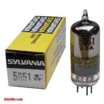 5651 Gas Rectifier Sylvania Voltage Regulator Stabilizer Discontinued Electron Tube No. 2 [10 KB]