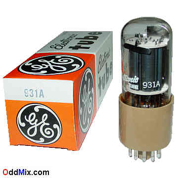 931A Photomultiplier Nine Stage High Sensitivity GE Vacuum Electronic Tube [15 KB]