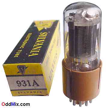 931A Photomultiplier Nine Stage High Sensitivity Sylvania Vacuum Tube [11 KB]