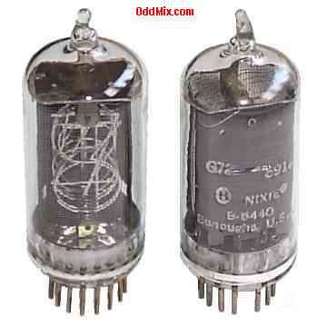 B5440 B-5440 Burroughs Nixie Neon Numerical Indicator Tube [11 KB]