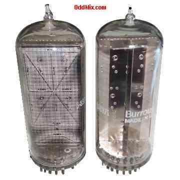 B8971 B-8971 Burroughs Nixie Aplhanumeric Neon Indicator Tube [11 KB]