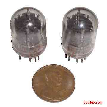JAN 8502 Burroughs Nixie Numerical Indicator Miniature Counter Tube [7 KB]