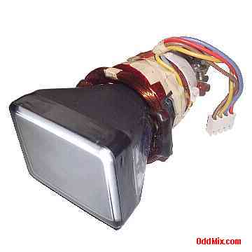 E2787PDW Cathode Ray Tube CRT Oscillograph Toshiba Magnetic Deflection [8 KB]