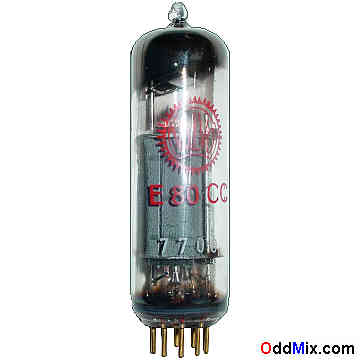 E80CC High-Reliability Twin Triode Valvo High Reliability Vacuum Electron Tube [9 KB]