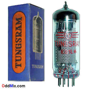 E81L Power Pentode Tungsram AF Amplifier Hi-Rel Vacuum Electronic Tube [17 KB]