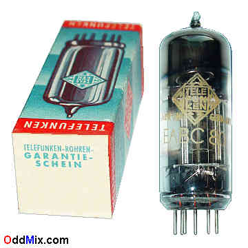 EABC80 Triple Diode High-Mu Triode Telefunken Vacuum Electron Tube [15 KB]