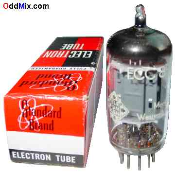 ECC83/12AX7 High-Mu Twin Triode Audio Amplifier Telefunken Vacuum Electron Tube [13 KB]