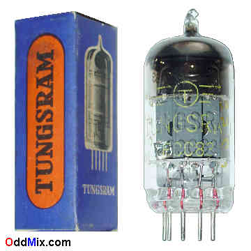 ECC83 High-Mu Twin Triode Audio Amplifier Tungsram Vacuum Electron Tube 2 [14 KB]