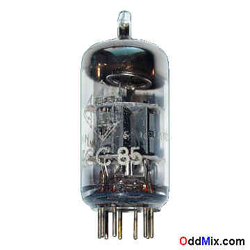 ECC85 Double High-Mu Triode AF RF Amplifier Telefunken Vacuum Electronic Tube [9 KB]