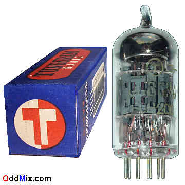 ECH200 Triode, Heptode Tungsram Vacuum Electronic Tube [15 KB]