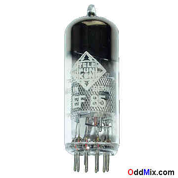 EF85 Sharp-Cutoff RF Pentode VHF Telefunken Vacuum Electronic Tube [9 KB]