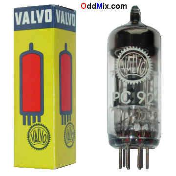 PC92 High-Mu HF Triode Amplifier Oscillator Converter Valvo Vacuum Electronic Tube [13 KB]