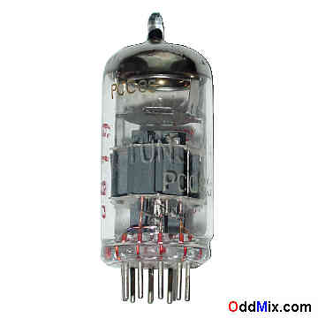 PCC88 Medium-Mu, Low Noise Twin Triode Tungsram RF Amplifier Vacuum Electron Tube [9 KB]