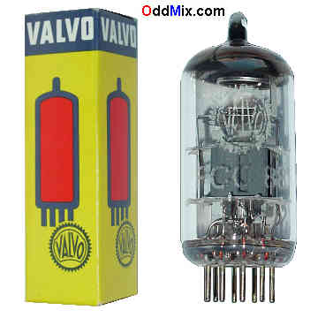 PCC88 Medium-Mu, Low Noise Twin Triode Valvo RF Amplifier Vacuum Electron Tube [14 KB]