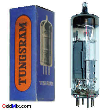 PCL85 Medium-Mu Triode Sharp-Cutoff Pentode VHF FM Tungsram Vacuum Electronic Tube 2 [14 KB]