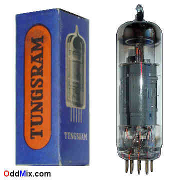 PCL85 Medium-Mu Triode Sharp-Cutoff Pentode VHF FM Tungsram Vacuum Electronic Tube 4 [13 KB]