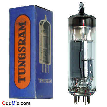 PCL85 Medium-Mu Triode Sharp-Cutoff Pentode VHF FM Tungsram Vacuum Electronic Tube 4 [14 KB]